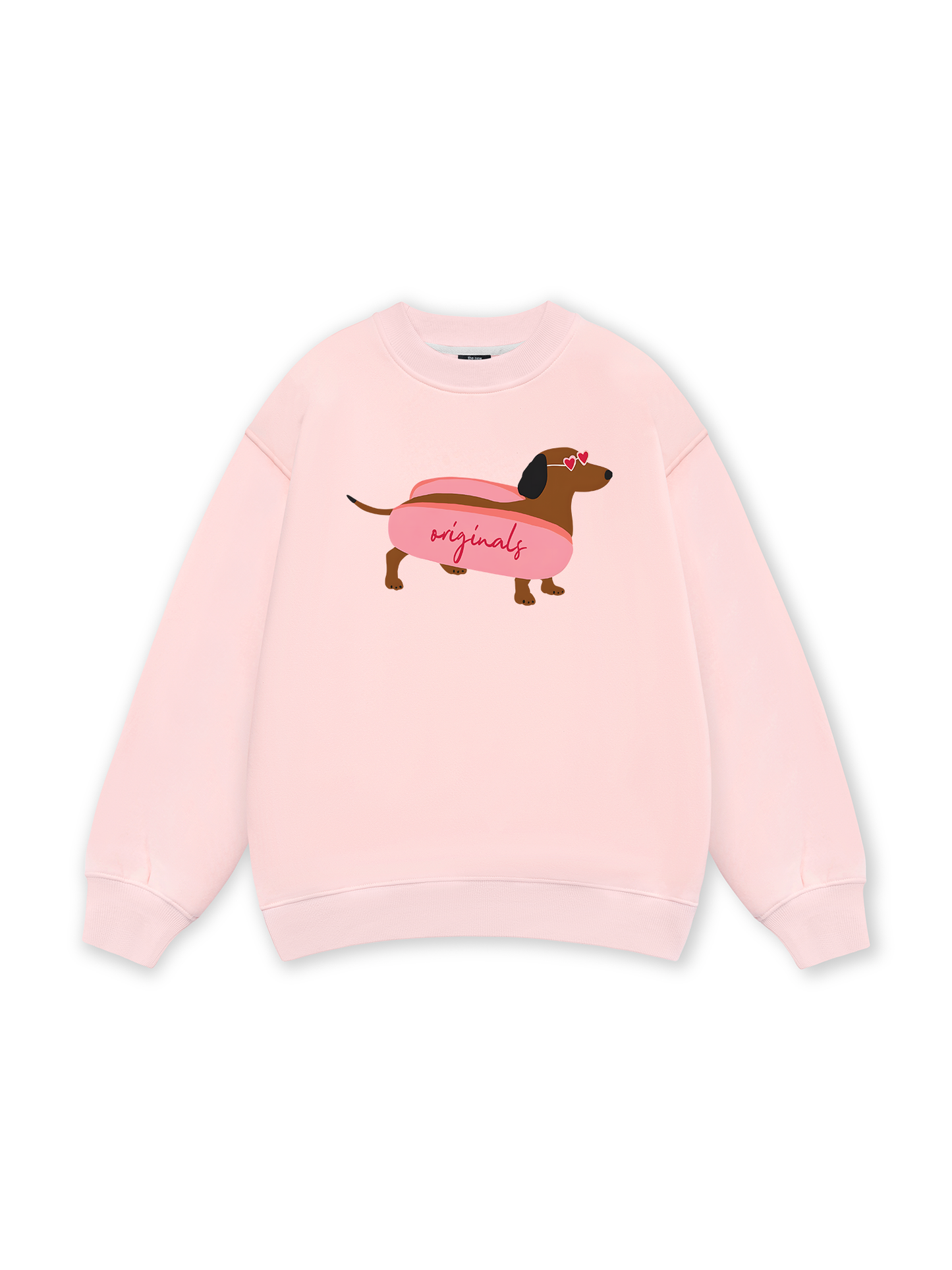 Pink Dachshund Sweater