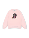 Animal Pink Glasses Sweater