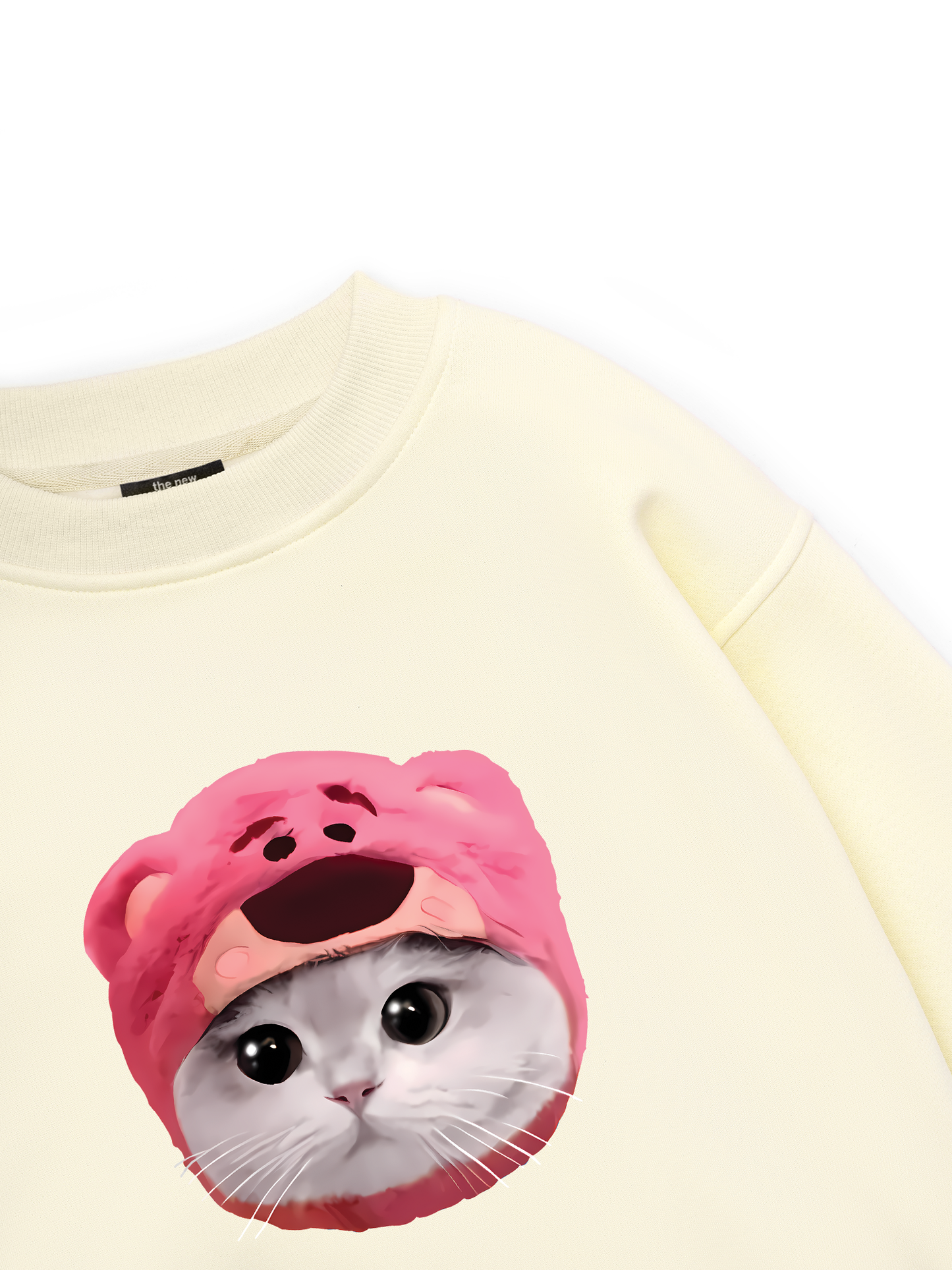 Animal Mood Pink Meow Sweater