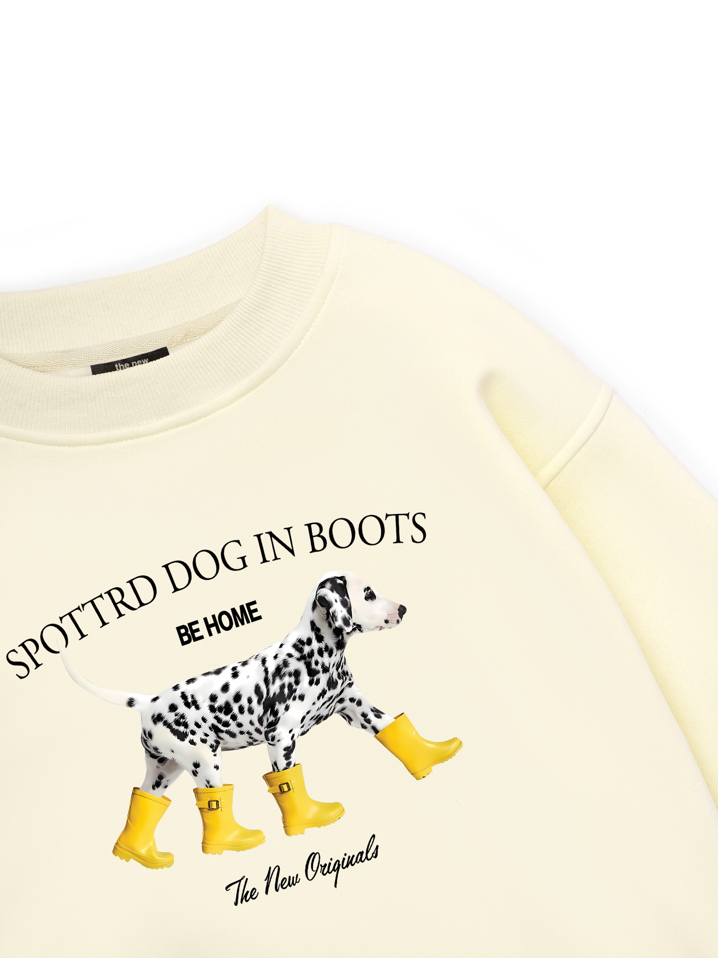 Animal Cute Puppy Yellow Sweater