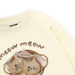 Sweet Pastry Meow Meow Bead Sweater