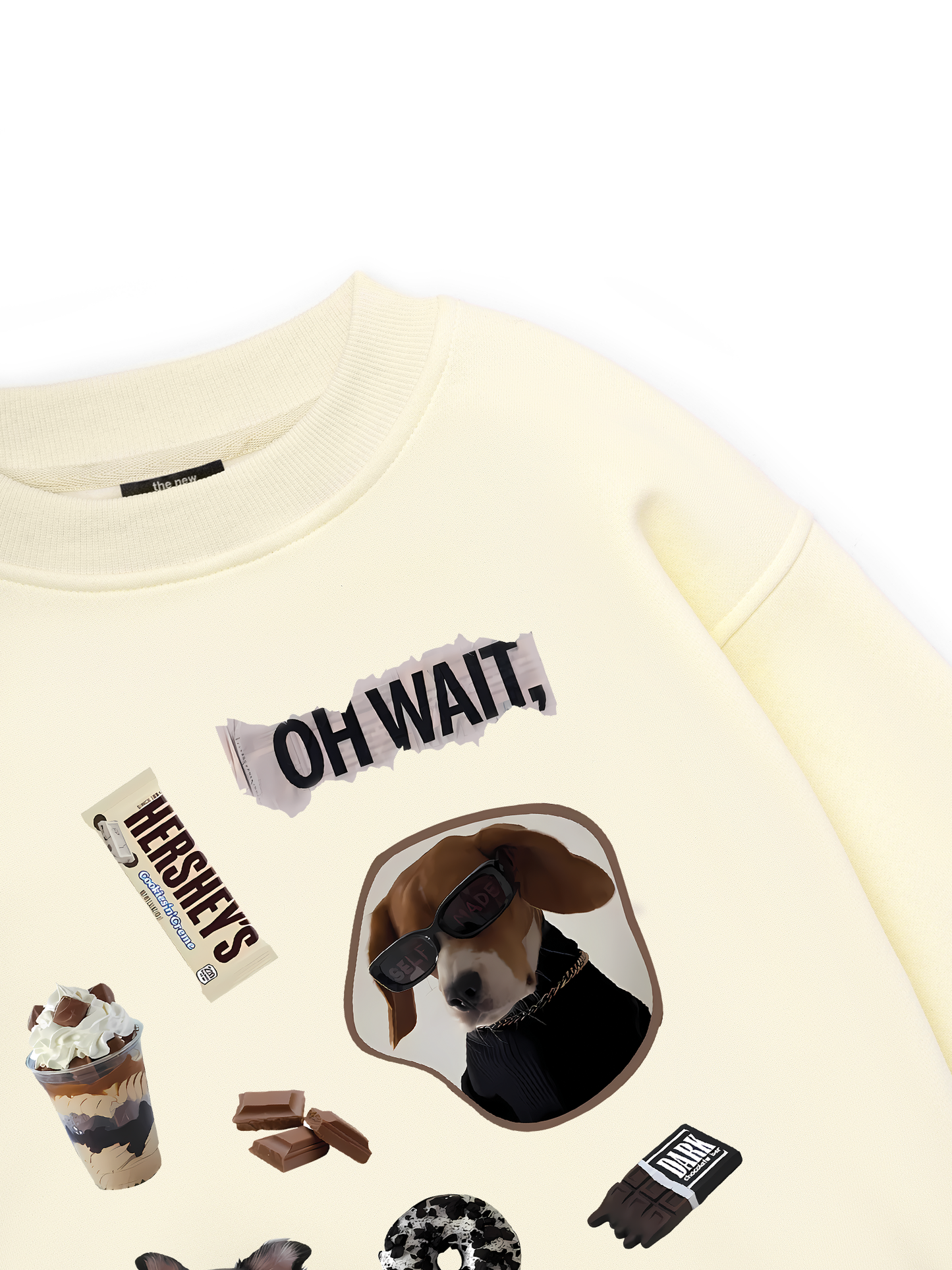 Sweet Pastry Cute Puppy Chocolate Sweater