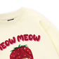 Meow Meow Strawberry Sweater