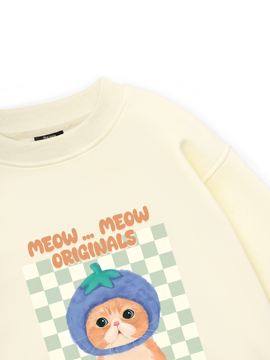 Animal Meow Sweater
