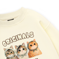 Cute Three Cat Vitamin Meow Sweater