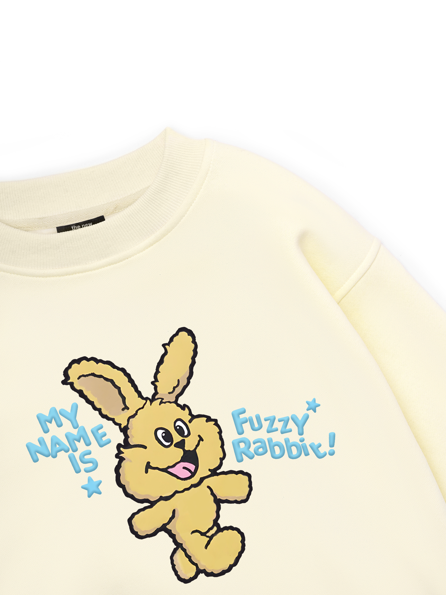 My Name Is Fuzzy Rabbit Sweater