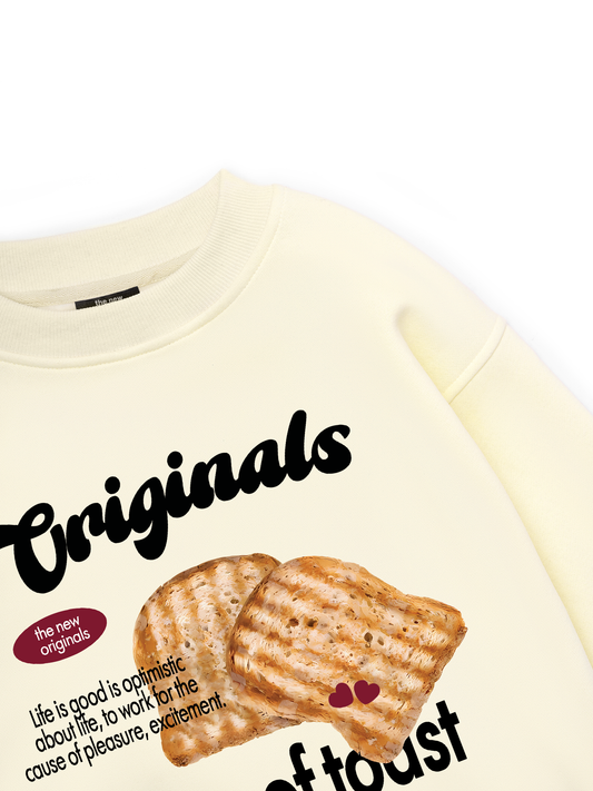 Sweet Passtry Slices Off Toast  Sweater