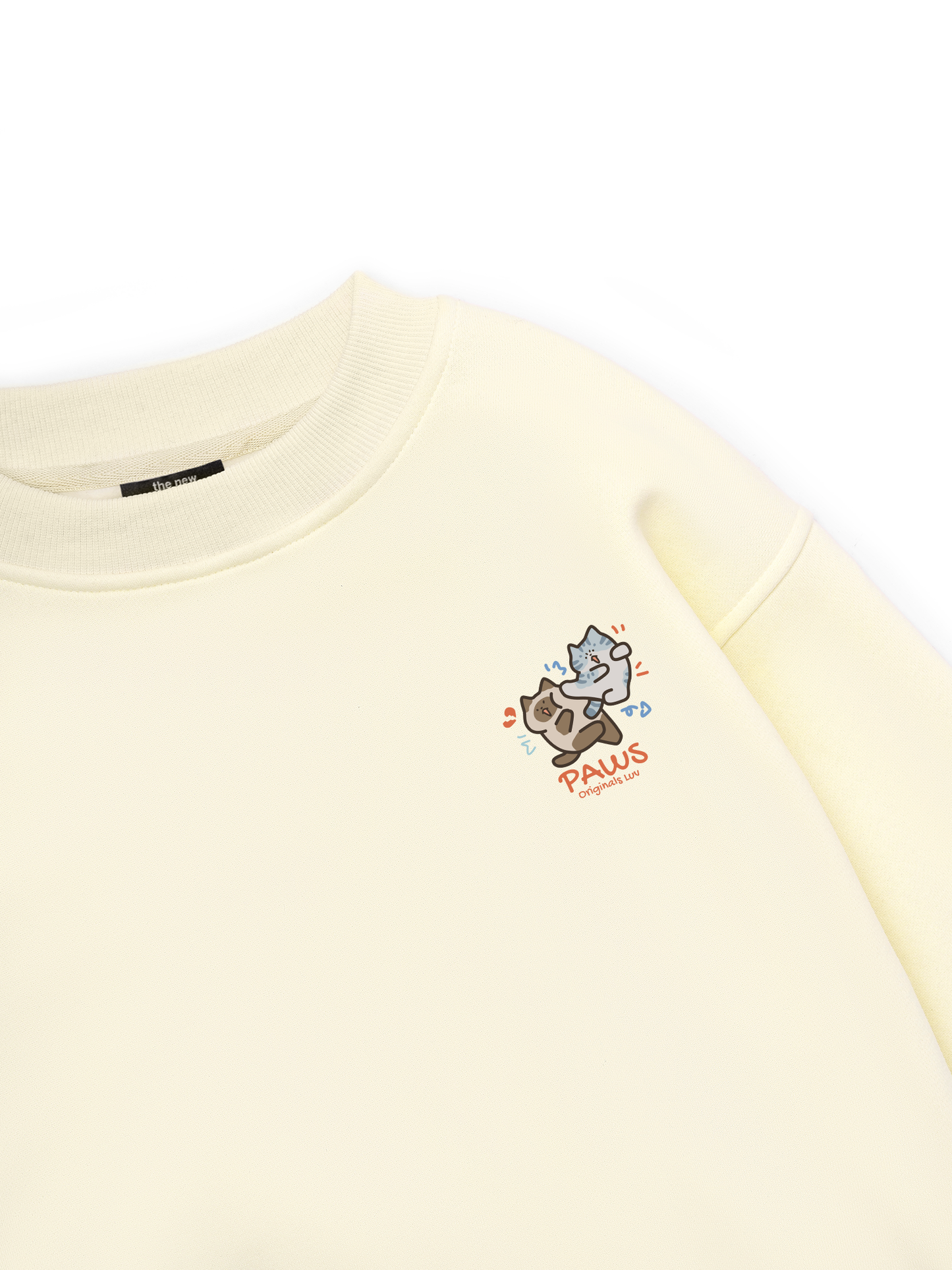 Paws Luv Cat Couple Sweater