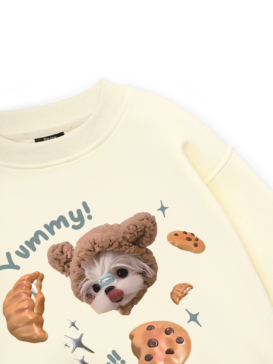 Cute Dog Yummy Cookie Sweater