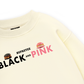Sweet Pastry Black Pink Meow Meow Strawberry Sweater