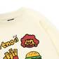 Sweet Pastry Burger Fry Sweater
