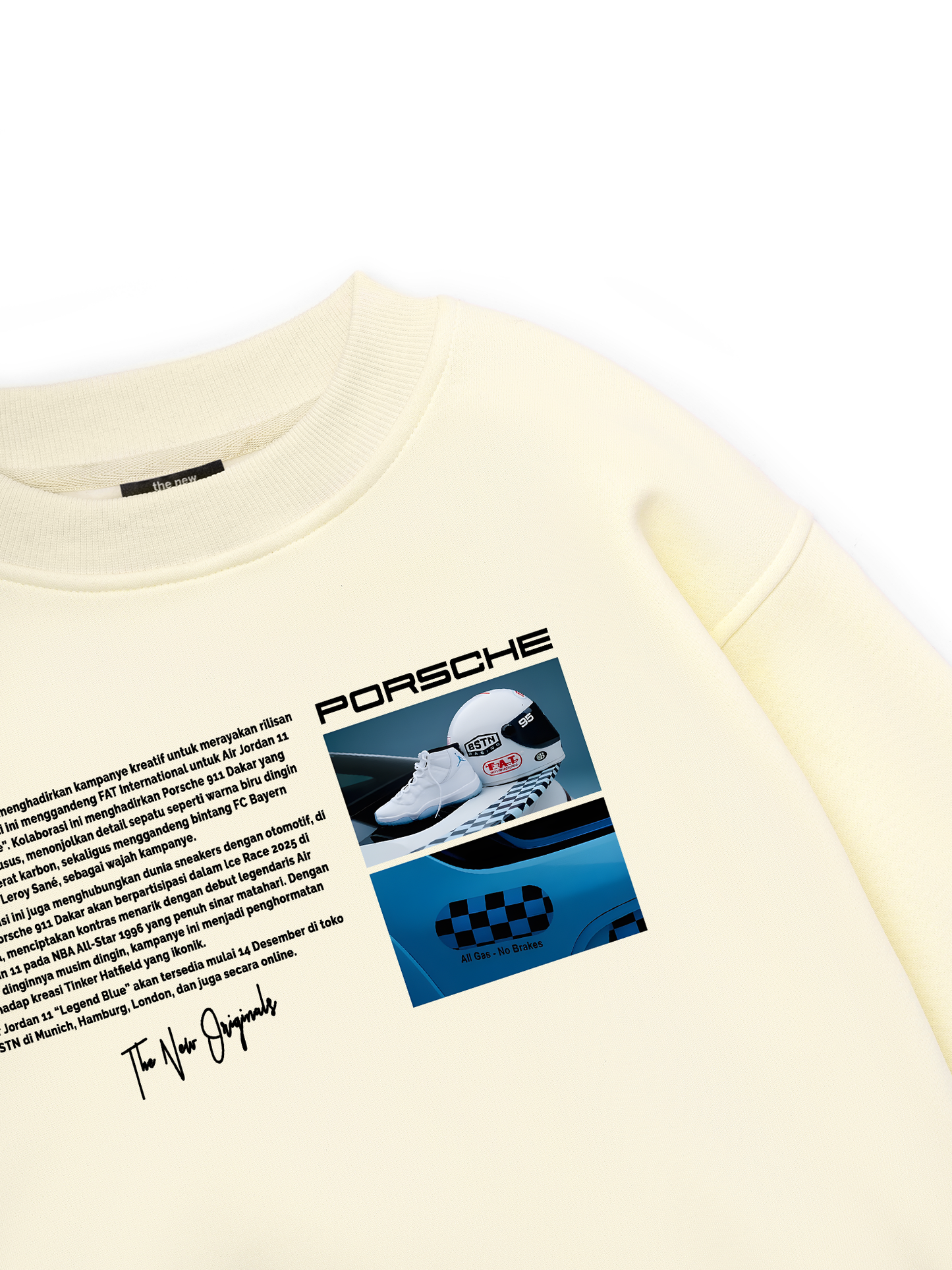 CAR Porsche 911 Blue Legend Sweater