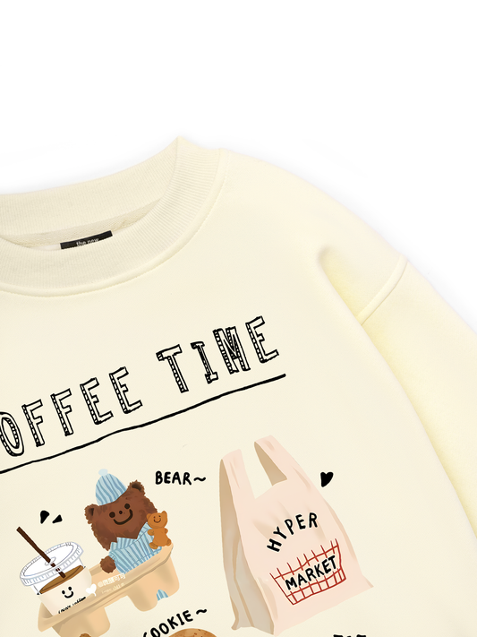 Sweet Pastry Coffee Time Sweater