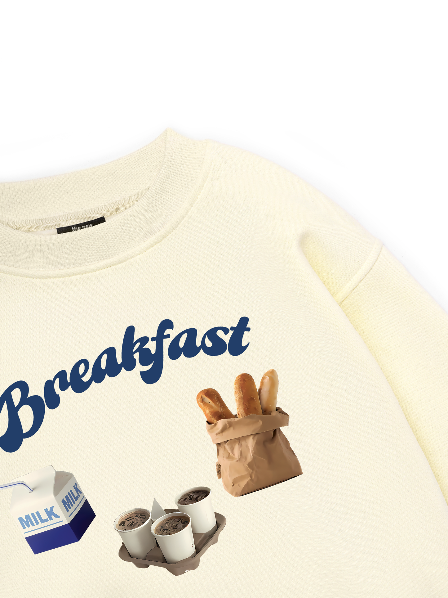 Sweet Pastry Milk And Bread  Sweater