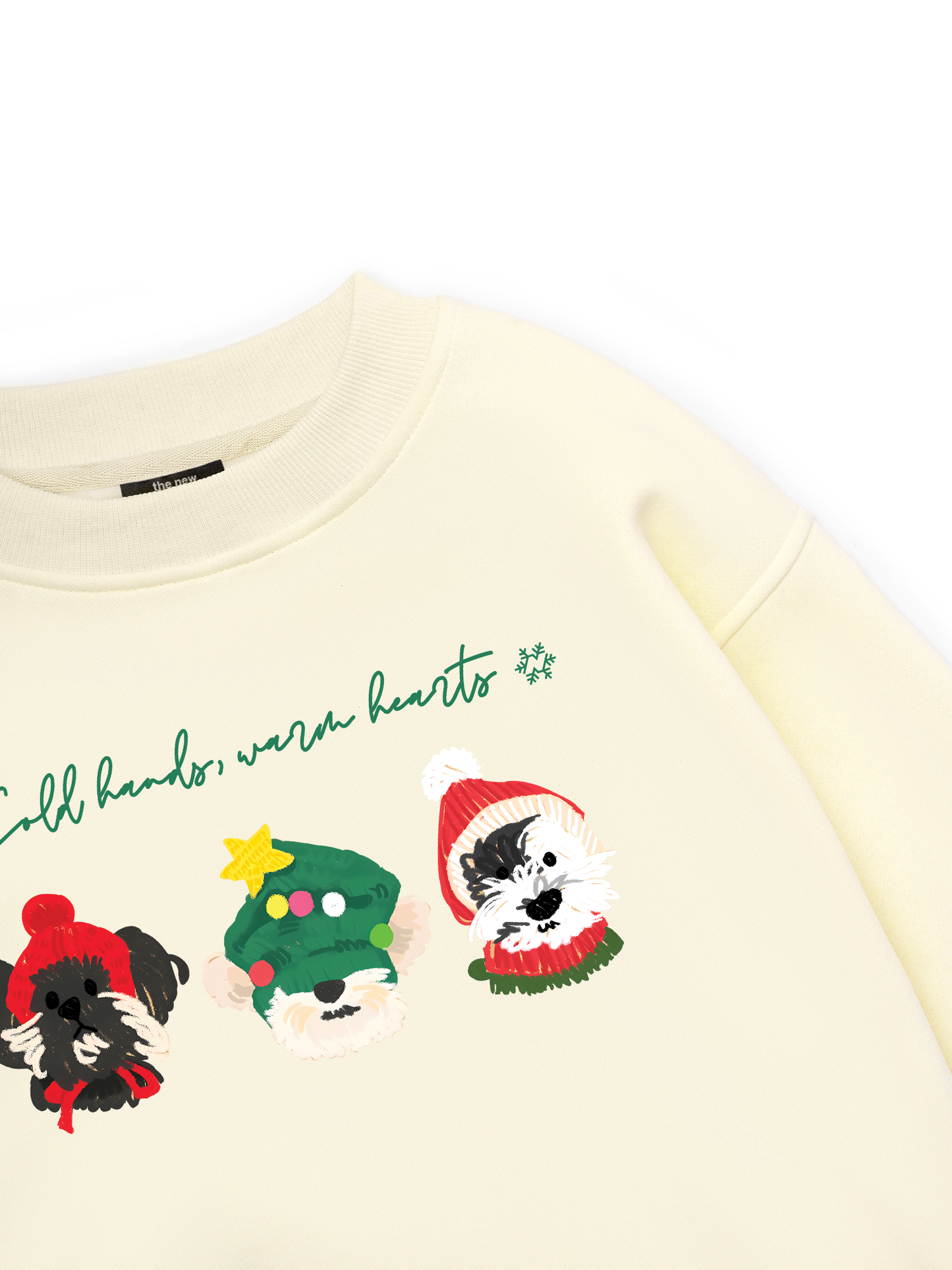 Animal Mood Cold Hand Warrm Heart Sweater