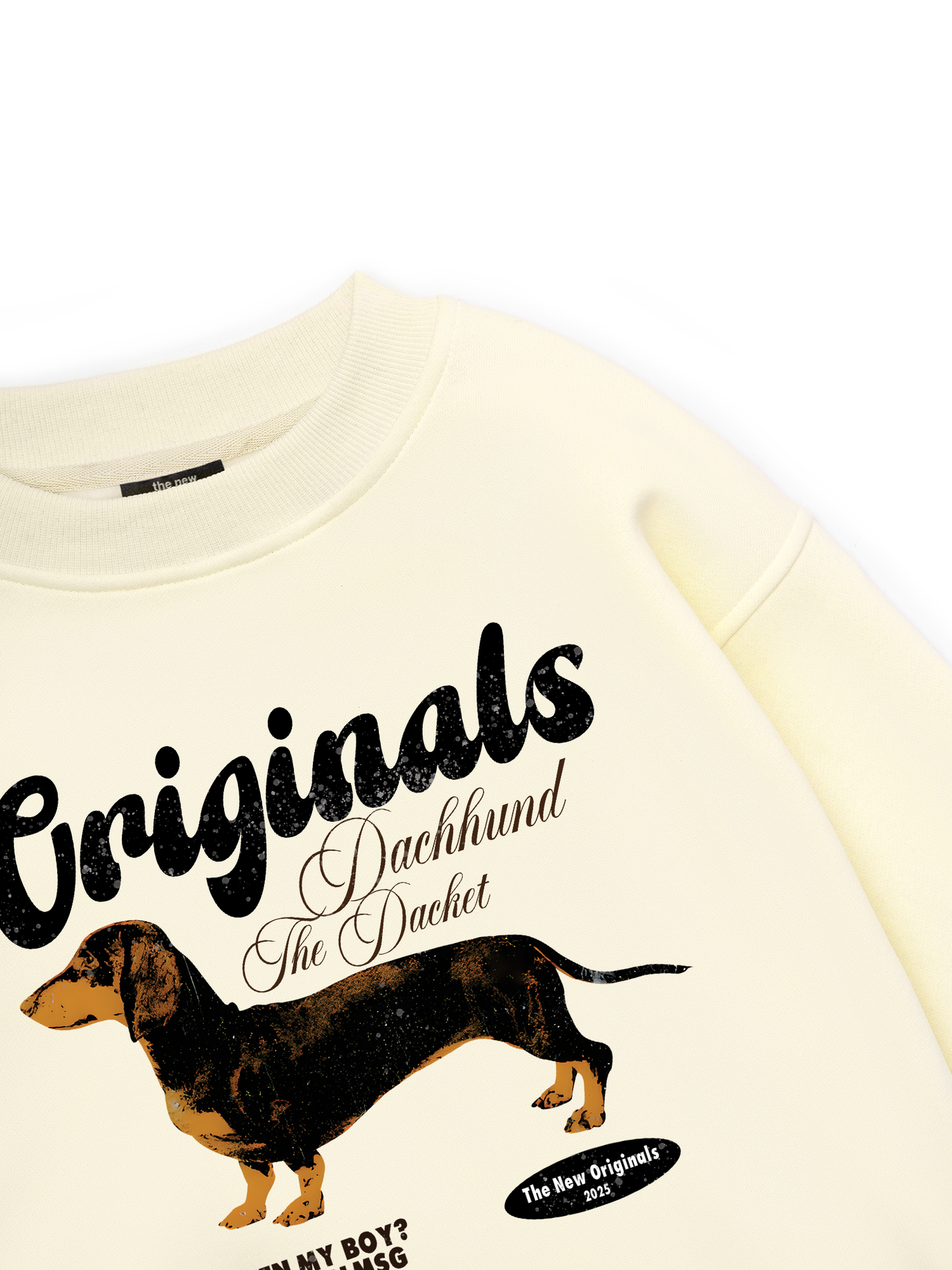 Retro Dachshund Sweater