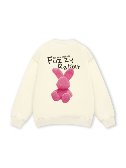 Doodle Fuzzy Rabbit Sweater