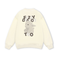 Fuzzy Font Dragon Sweater