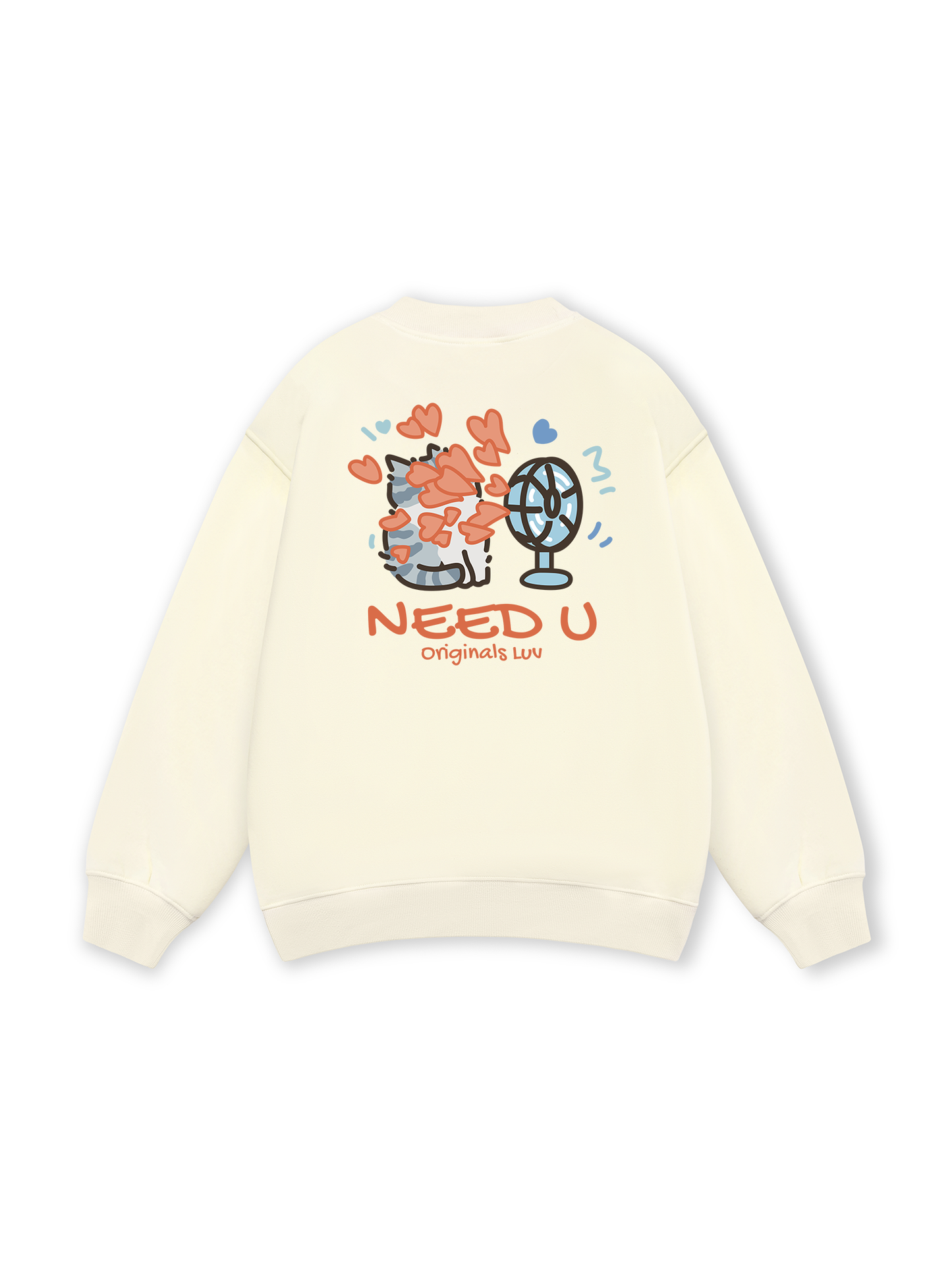 Need You Cat Couple Sweater