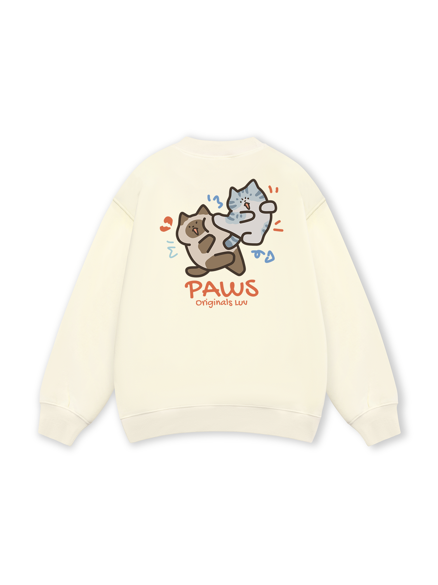 Paws Luv Cat Couple Sweater