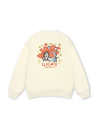 Lucky Luv Cat Couple Sweater