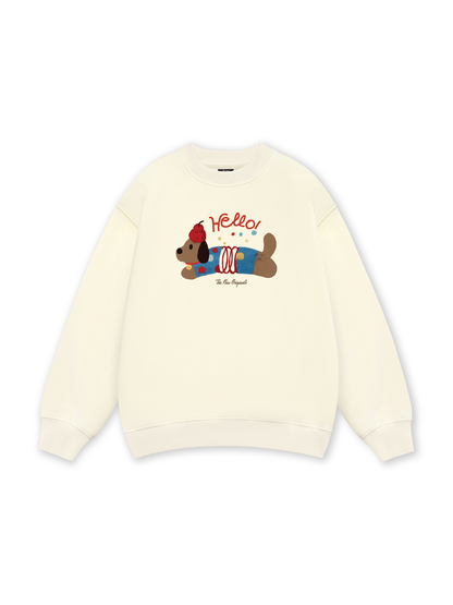 Animal Hello Cute Puppy Sweater