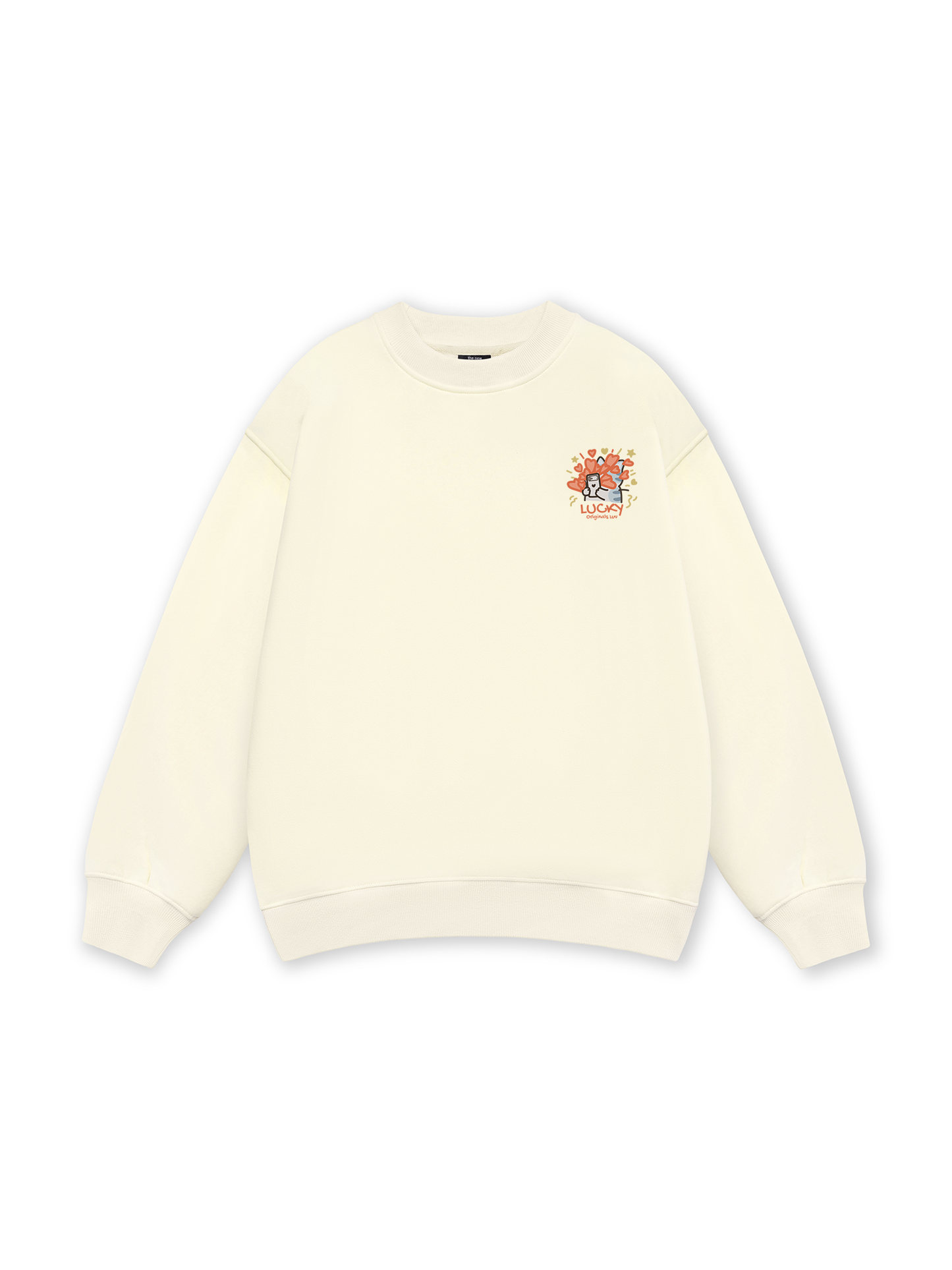 Lucky Luv Cat Couple Sweater
