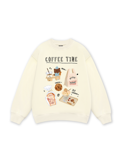Sweet Pastry Coffee Time Sweater