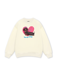 Animal Mood love my sausage Sweater