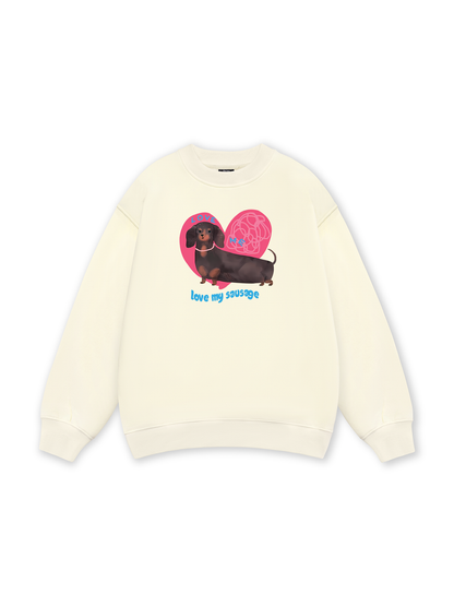 Animal Mood love my sausage Sweater