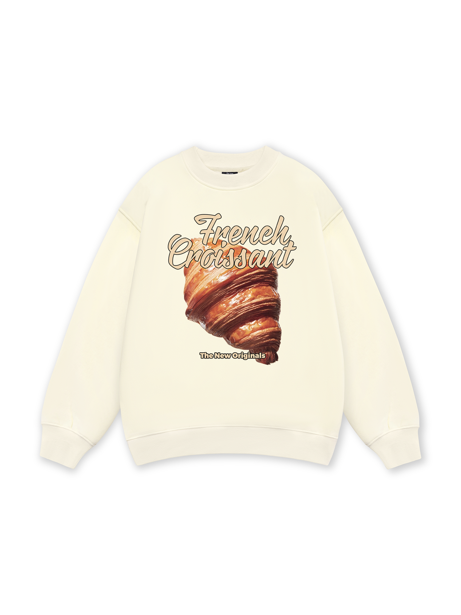 Foody French Croissant Sweater