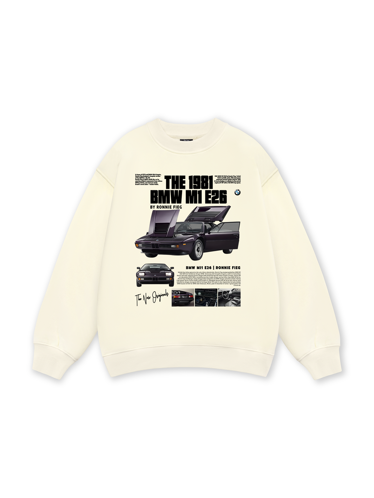 CAR The 1981 BMW M1 E26 Sweater