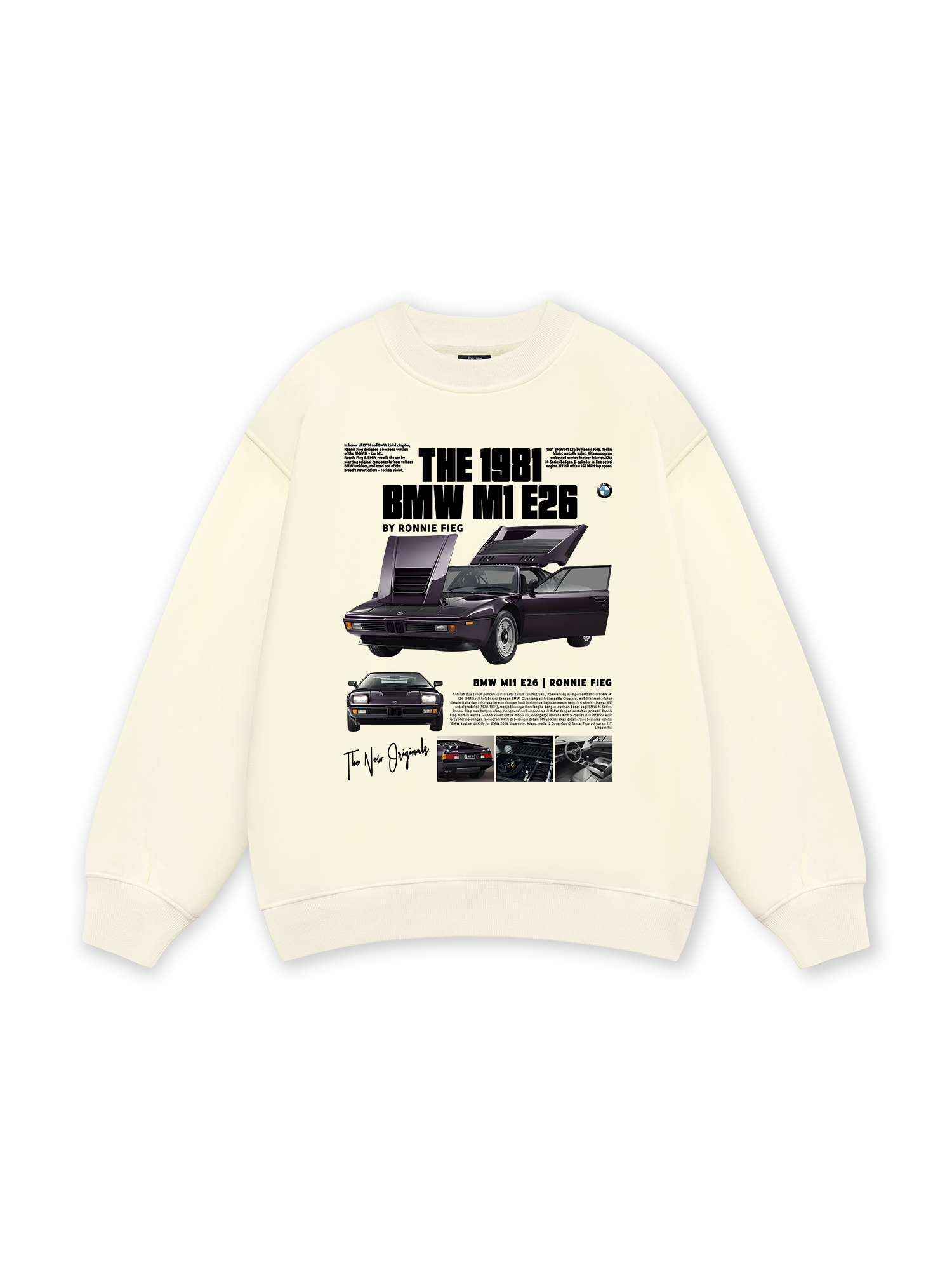 CAR The 1981 BMW M1 E26 Sweater
