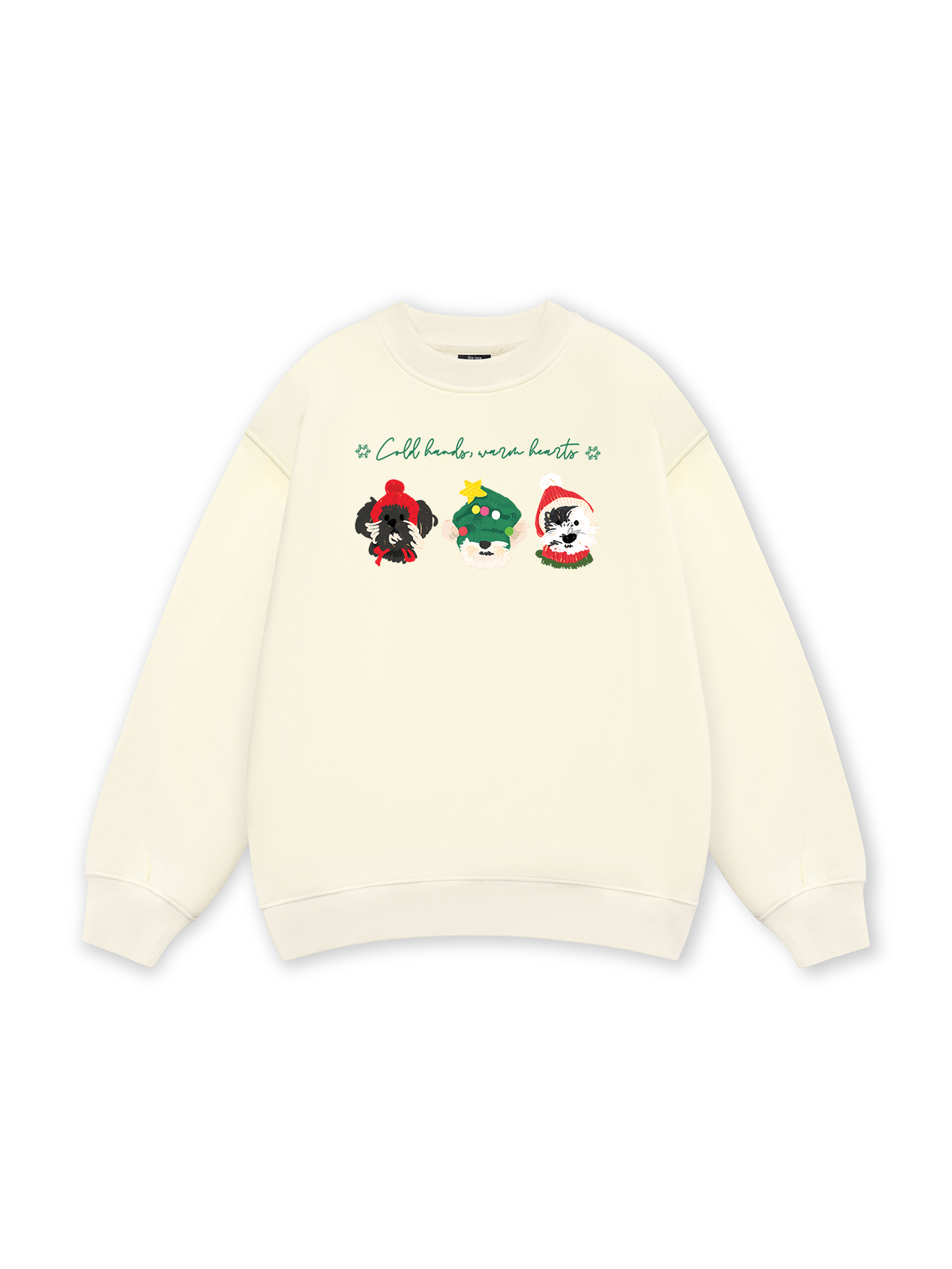 Animal Mood Cold Hand Warrm Heart Sweater