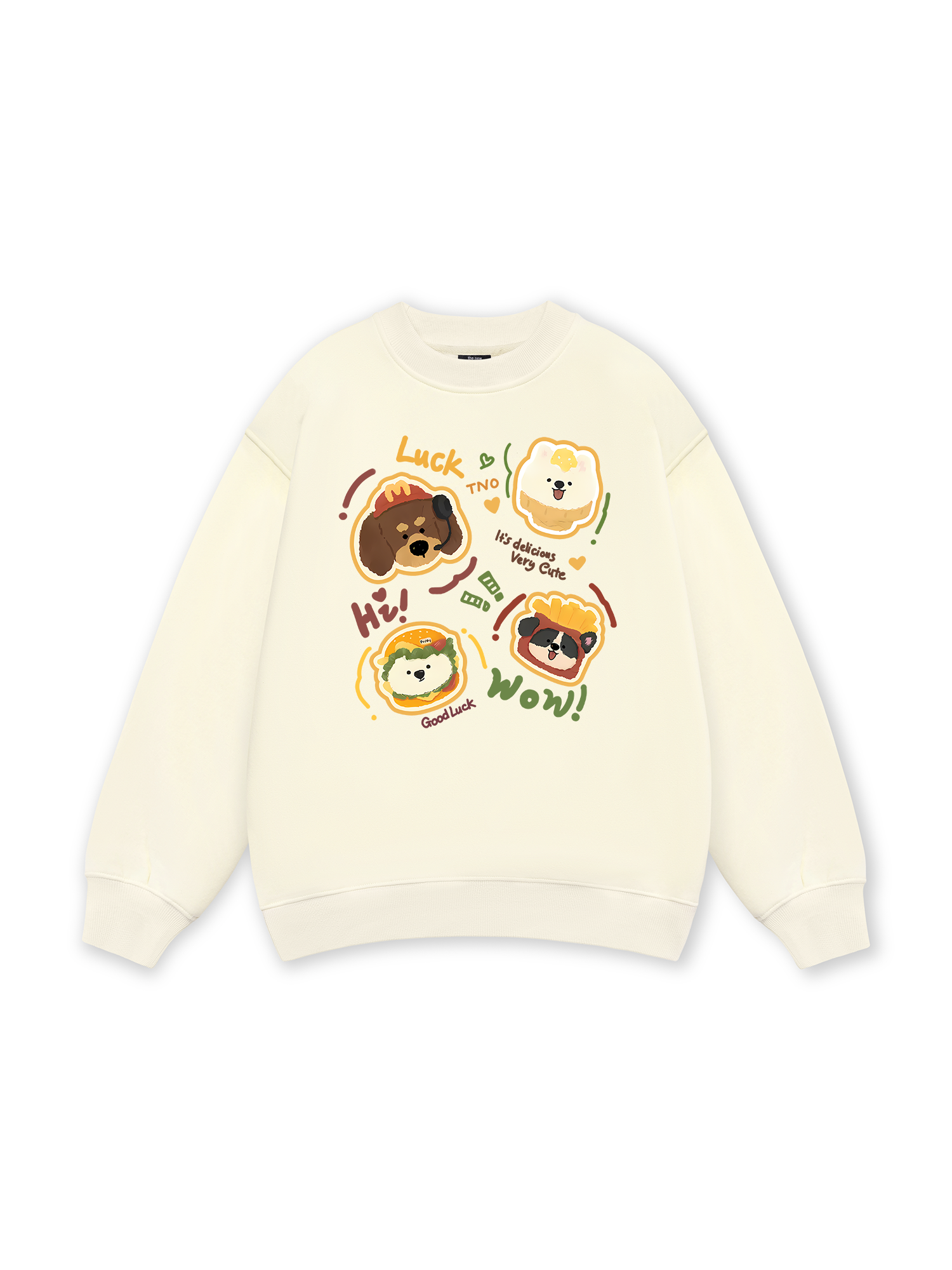 Sweet Pastry Cute Humburger Sweater
