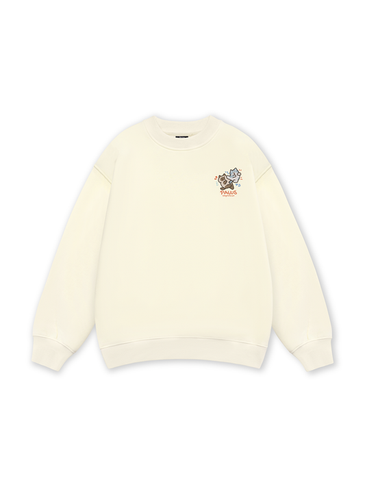 Paws Luv Cat Couple Sweater