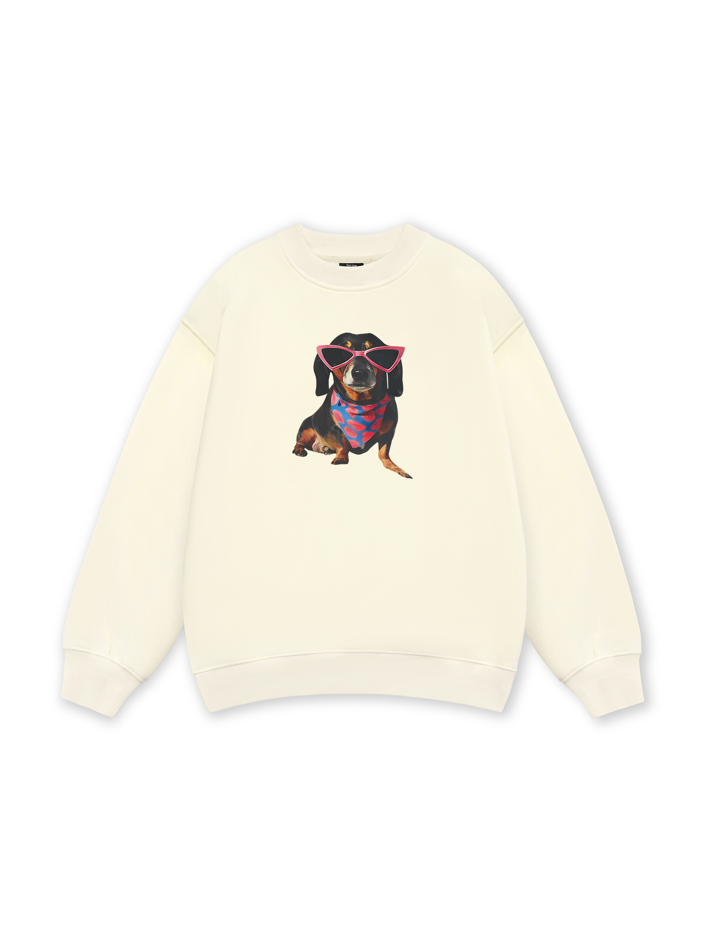 Animal Pink Glasses Sweater