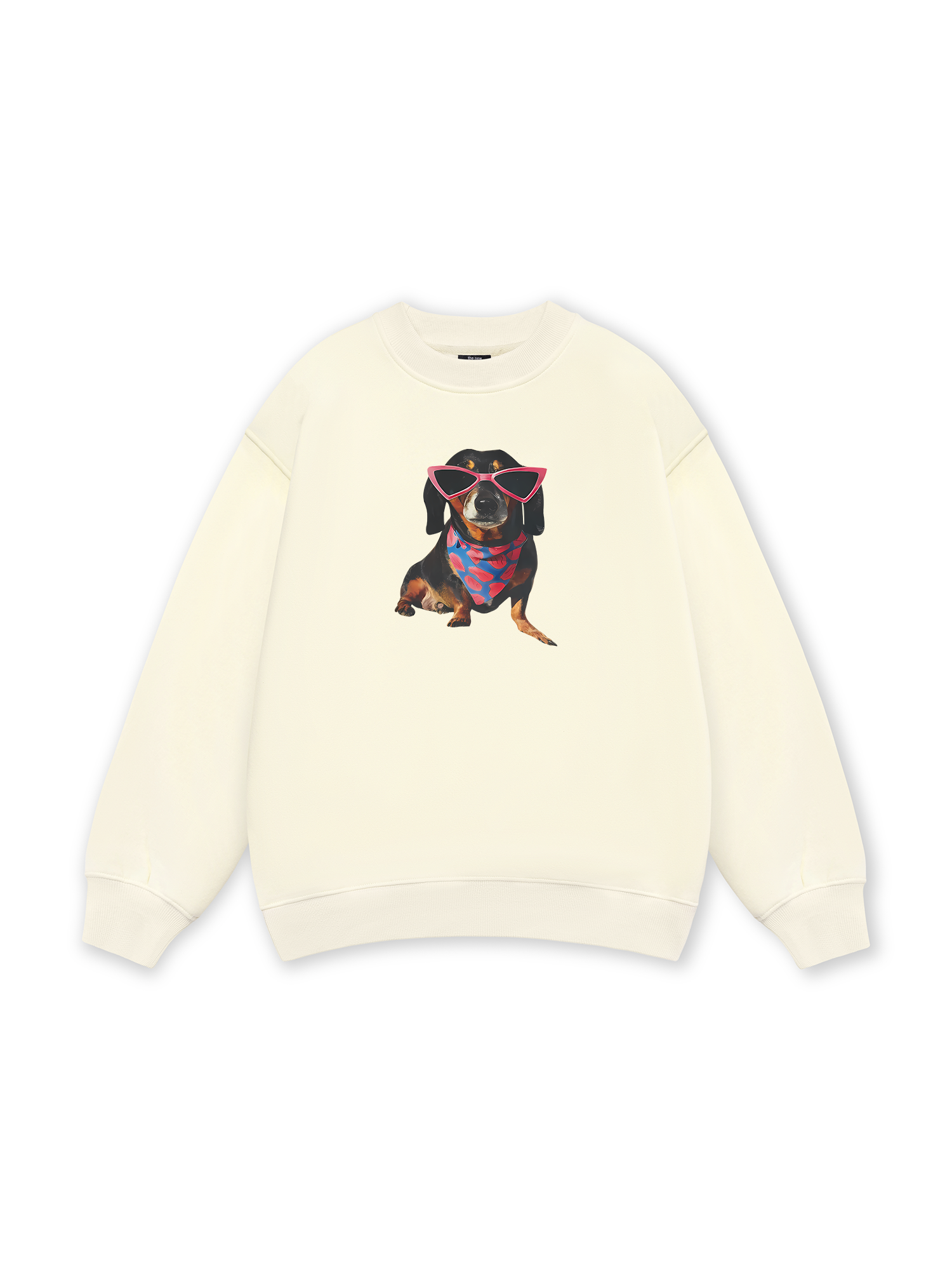 Animal Pink Glasses Sweater