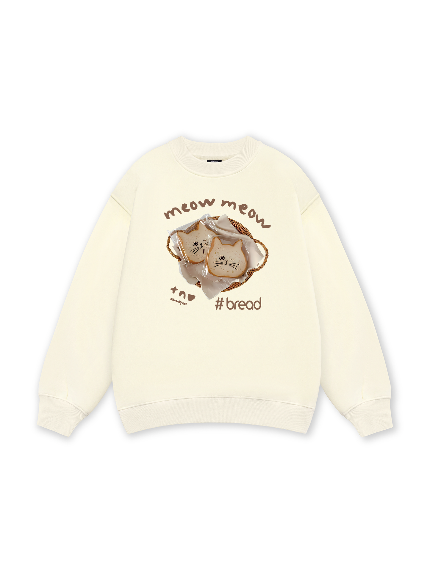 Sweet Pastry Meow Meow Bead Sweater