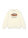 Sweet Pastry Silver Bow  Sweater