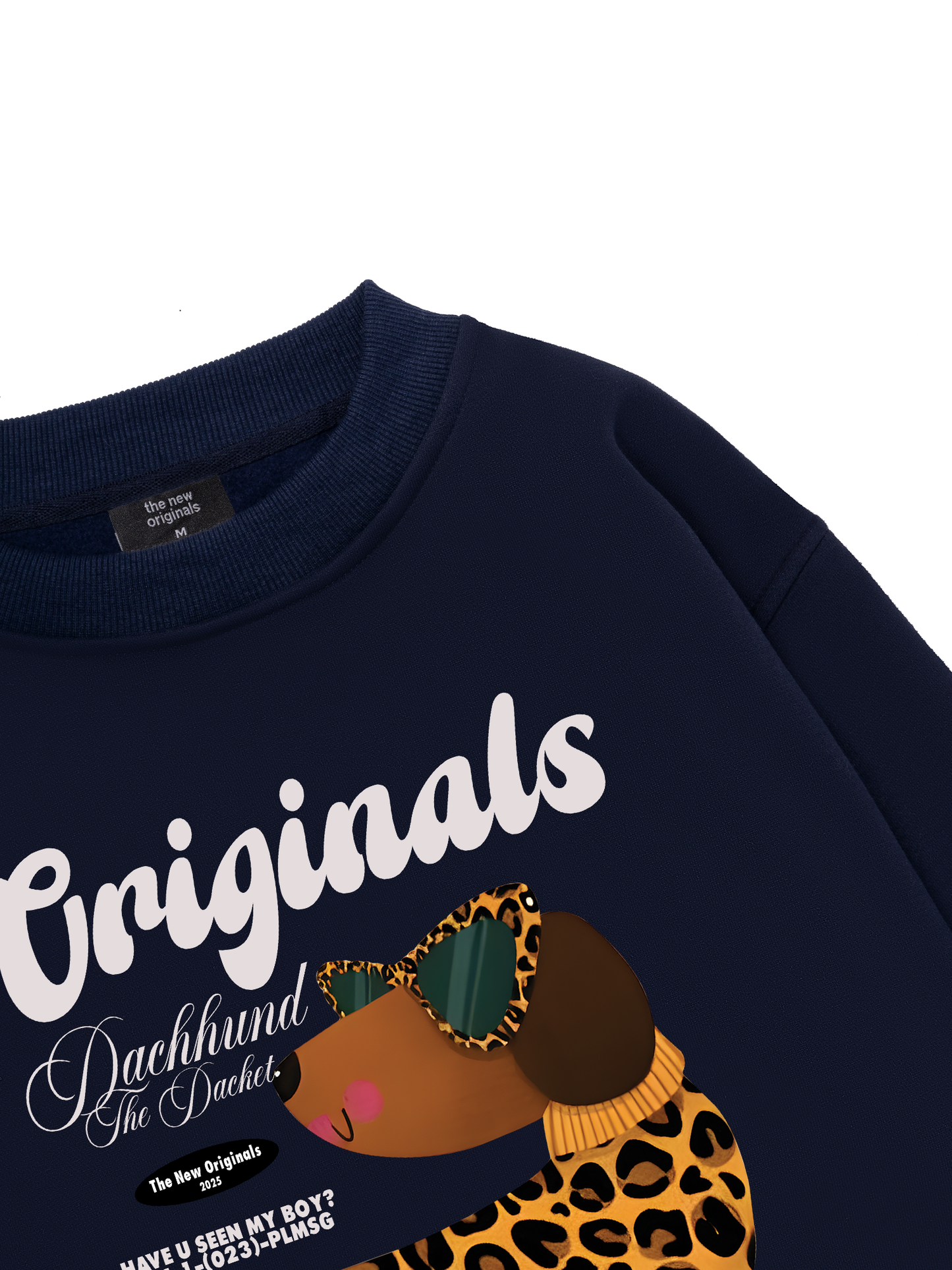 Leopard Dachshund Sweater