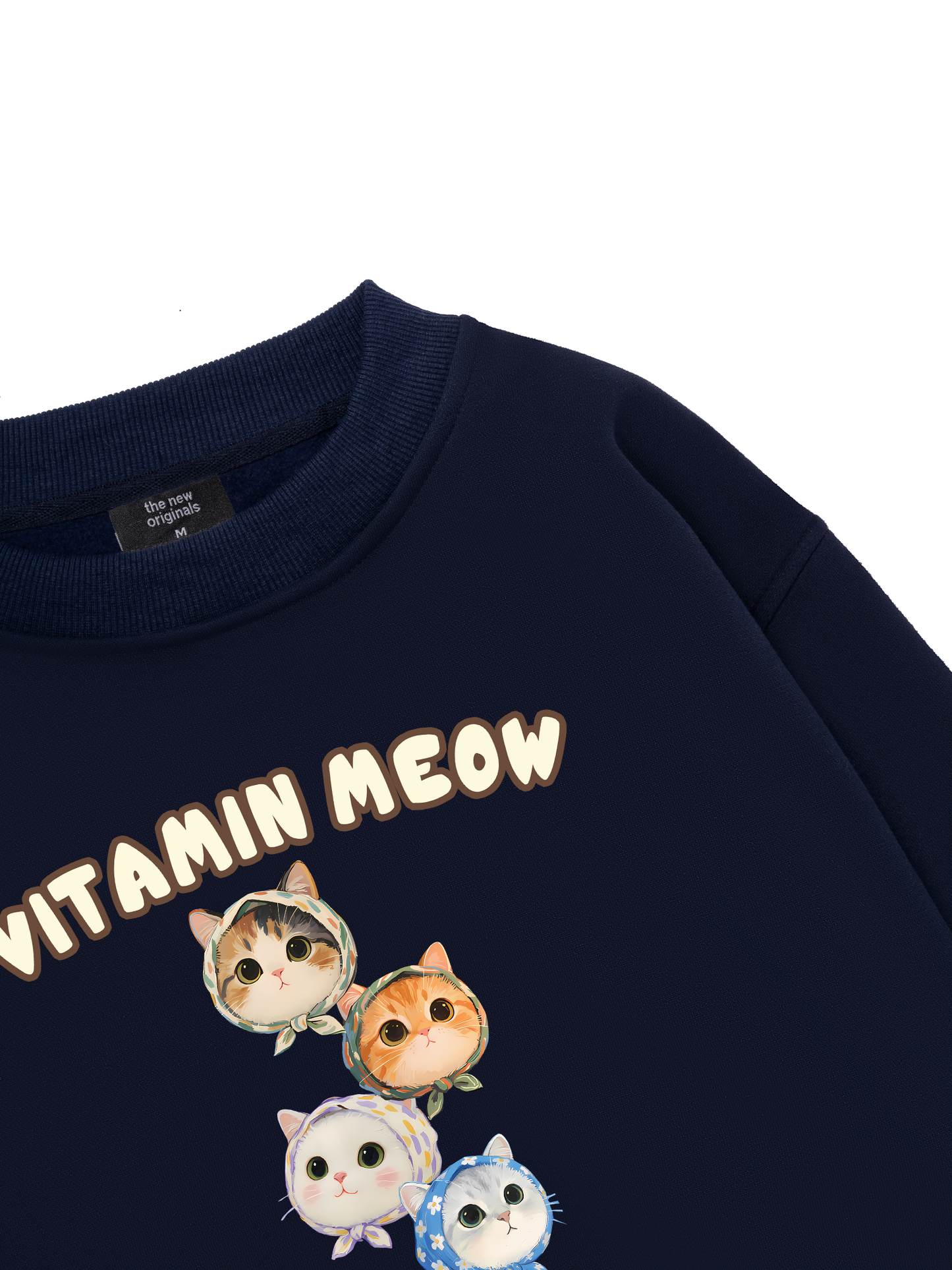 Four Cat Vitamin Meow Sweater