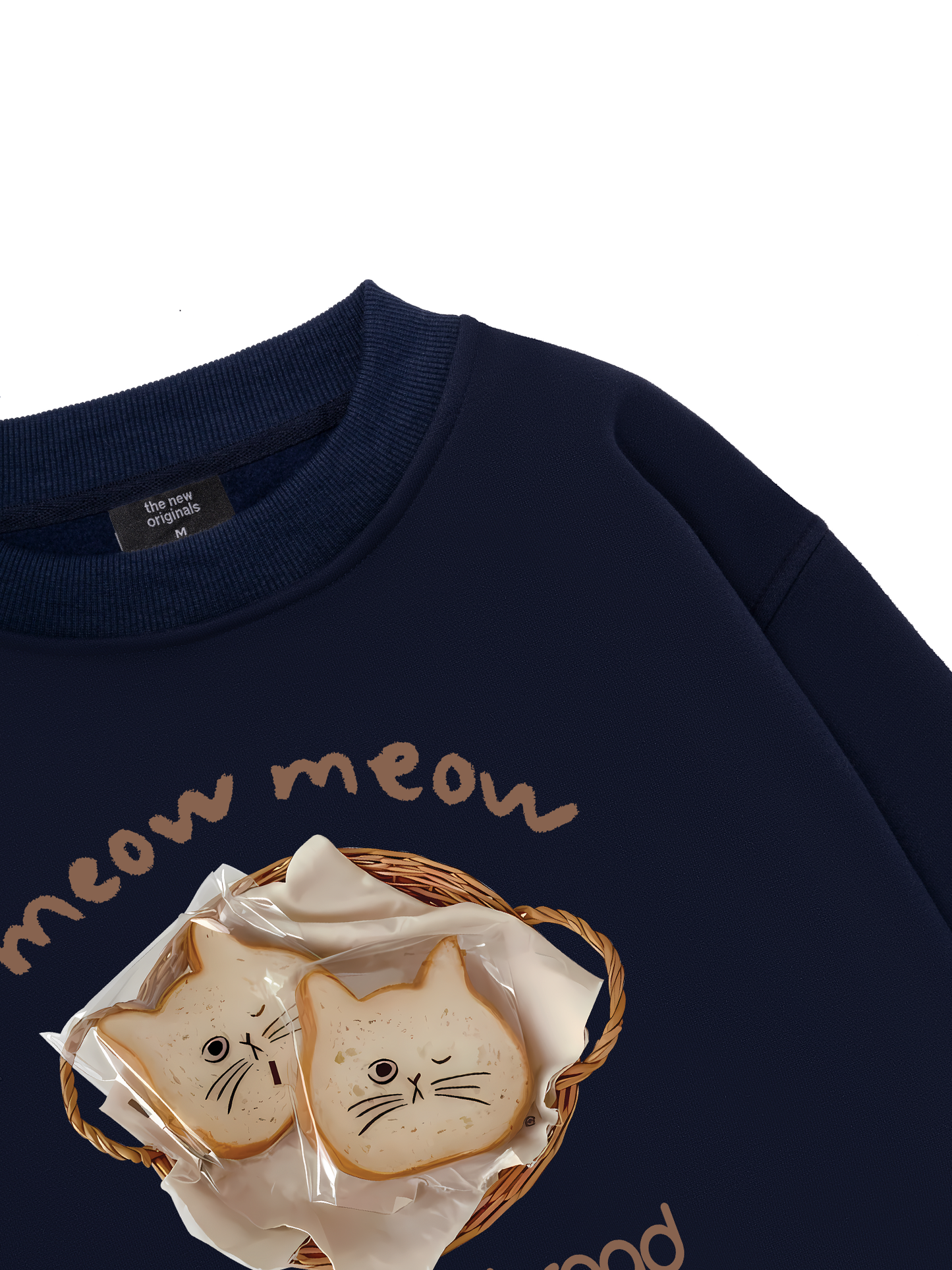 Sweet Pastry Meow Meow Bead Sweater