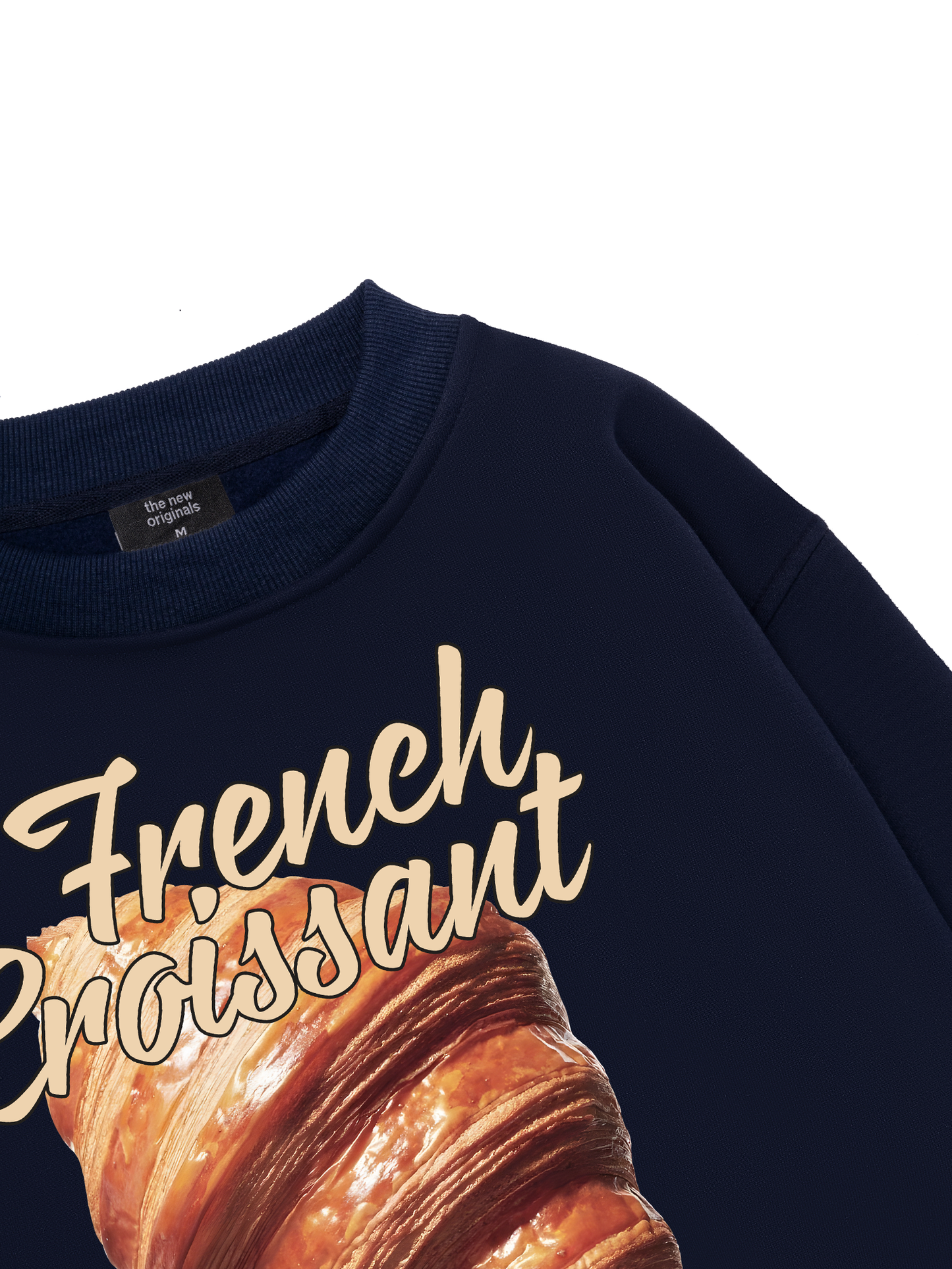 Foody French Croissant Sweater