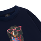 Animal Pink Glasses Sweater