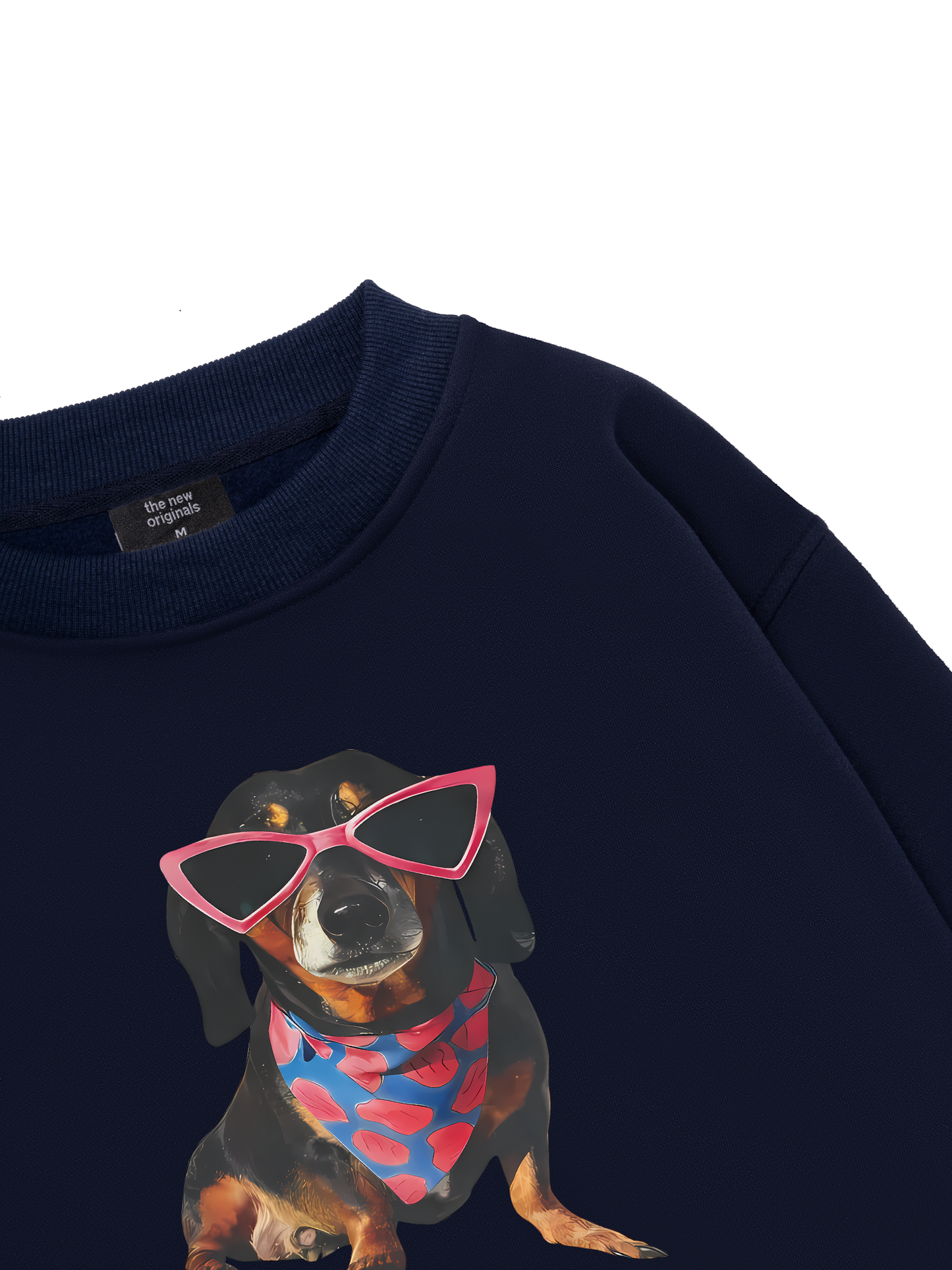 Animal Pink Glasses Sweater