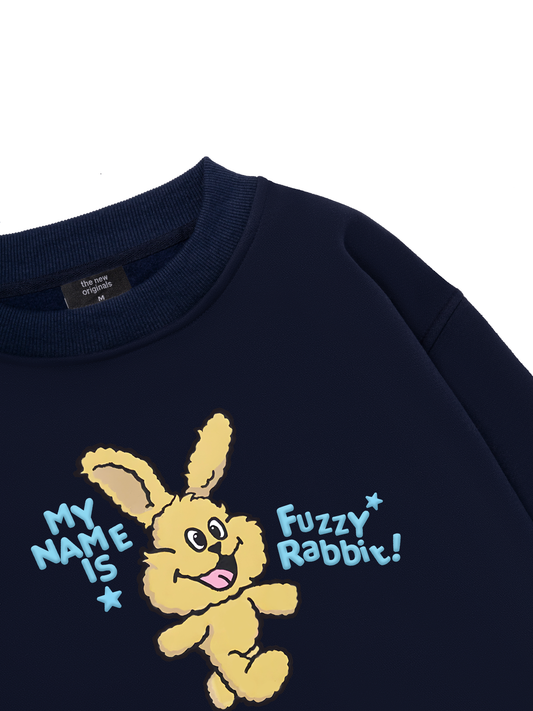 My Name Is Fuzzy Rabbit Sweater