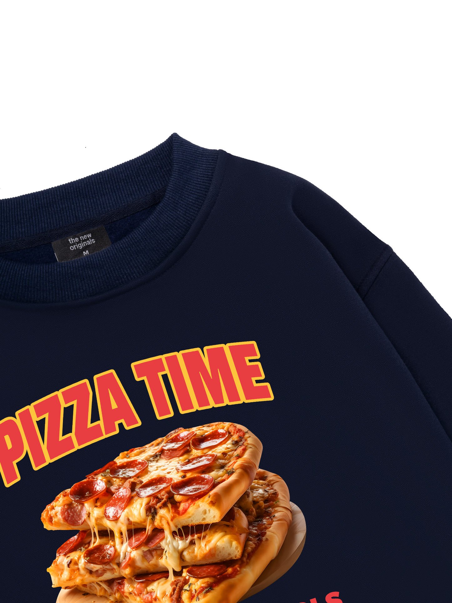 Foody Pizza Time Sweater