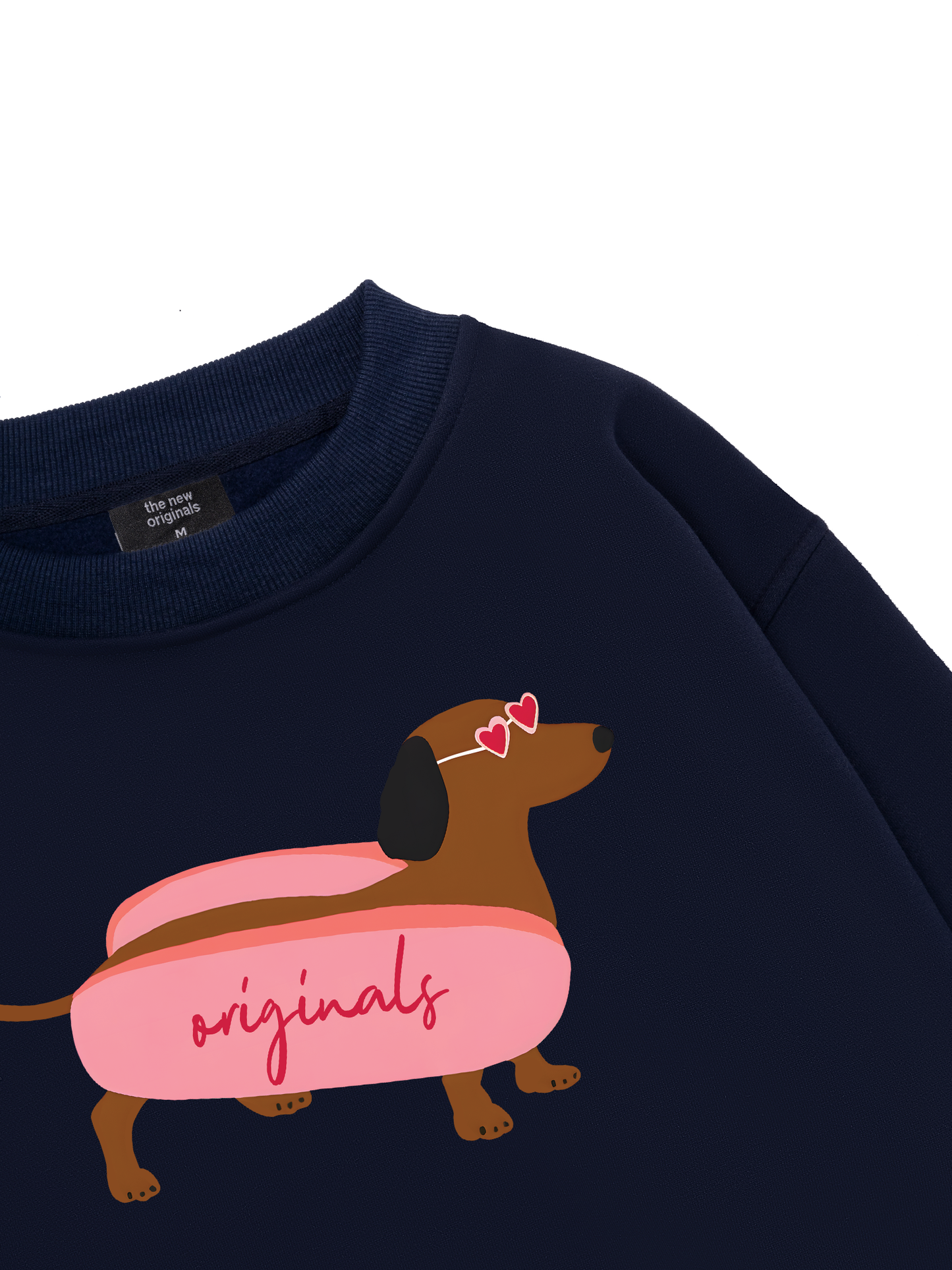 Pink Dachshund Sweater