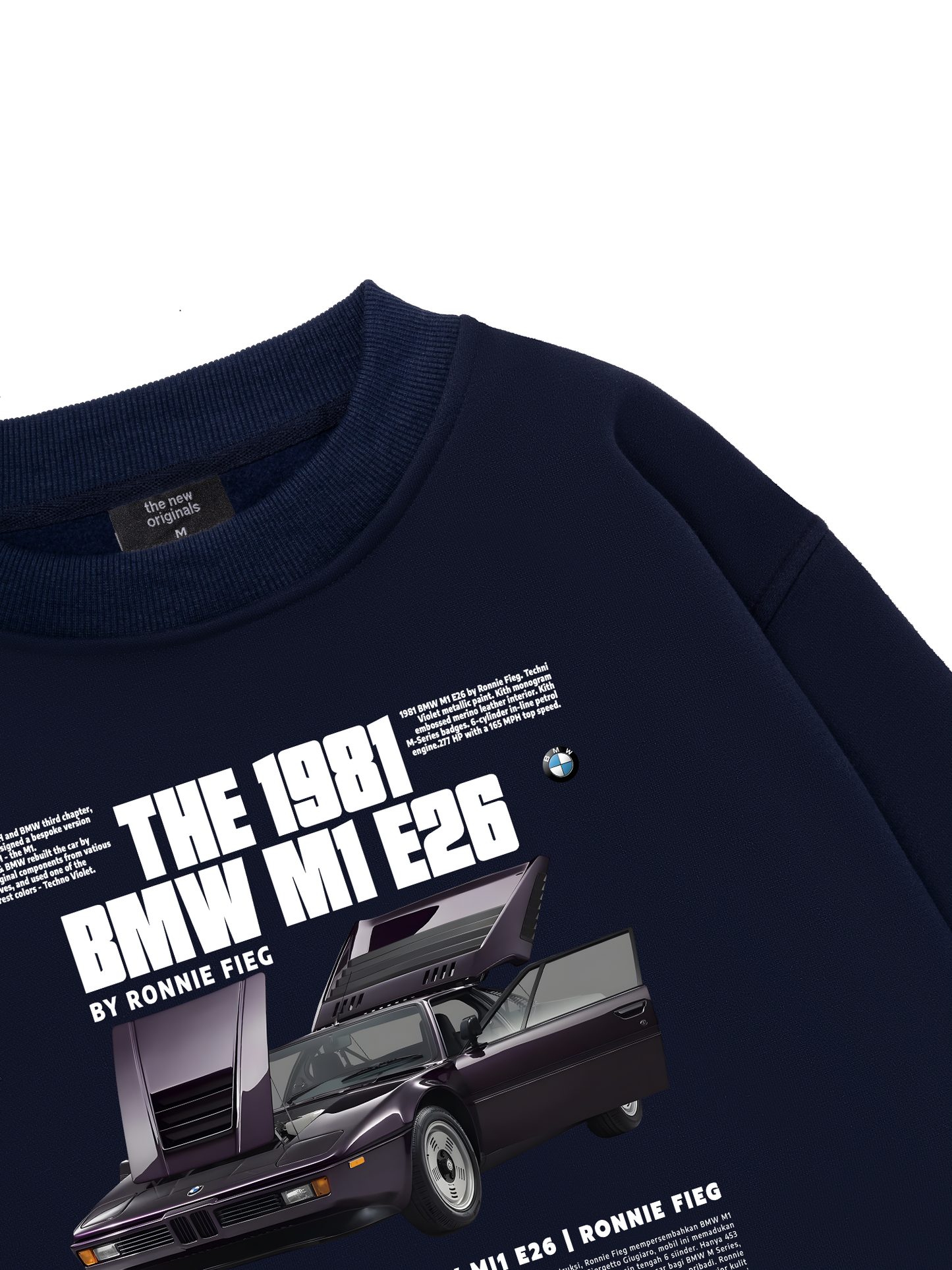 CAR The 1981 BMW M1 E26 Sweater